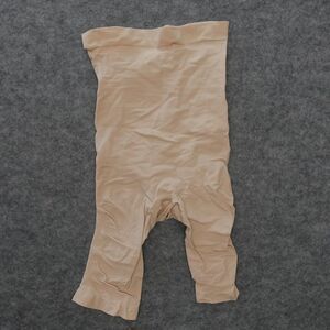 Skims Seamless Sculpt High Waist Above Knee Sculpt Short Sand Beige Size Large